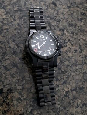 Renato T-Rex Limited Edition 2 of 75 watch Black Carbon Fiber Dial *For PARTS